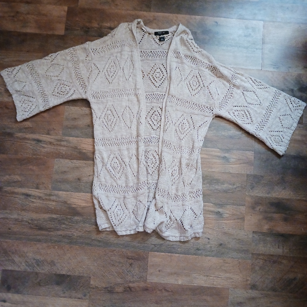Women's crochet cardigan